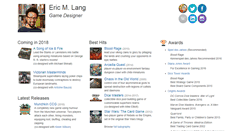 Desktop Screenshot of ericmlang.com